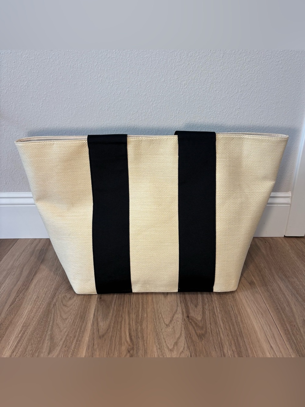 New Mark and Graham Black Ribbon Bow Tote - Picture 2 of 6